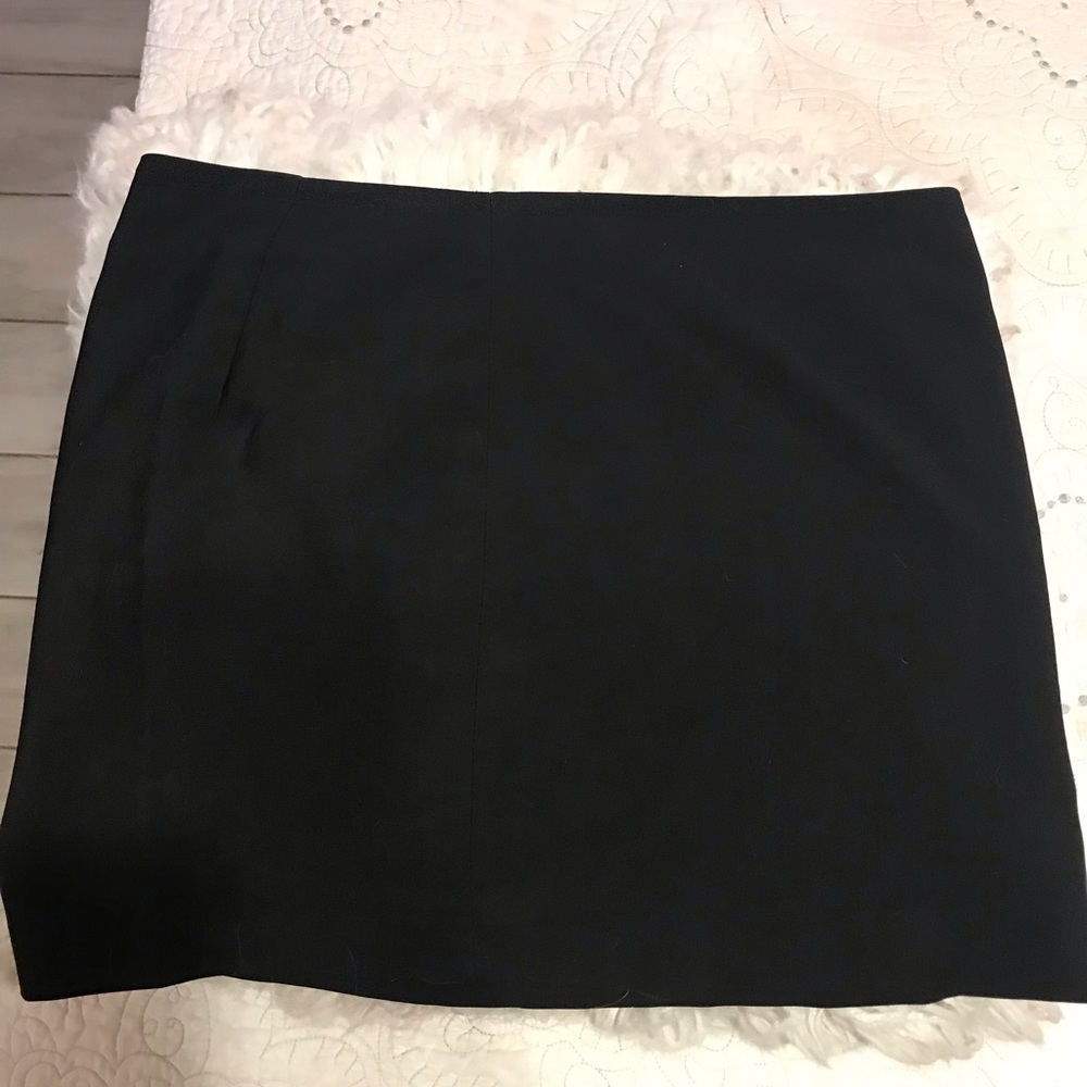 Express lack mini skirt